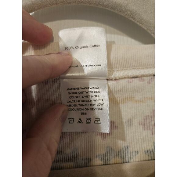 Hanna Andersson Adult Unisex Fair Isle Holiday Union Suit One Piece Pajamas Med - Picture 5 of 7